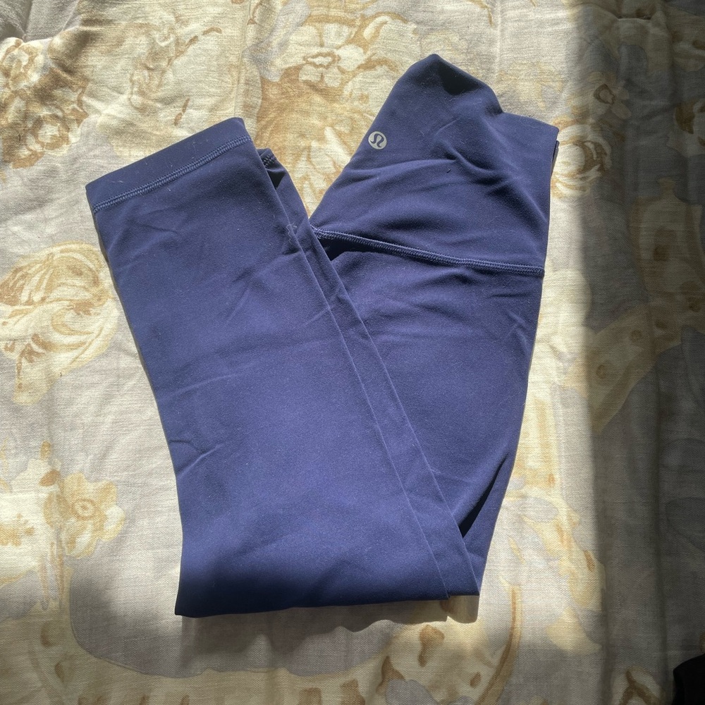 Navy Blue Lululemon Align Leggings